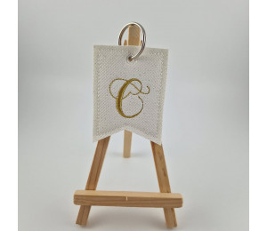 ADVENTSKALENDER 16. Dezember - Stickserie ITH Wimpel Monogram